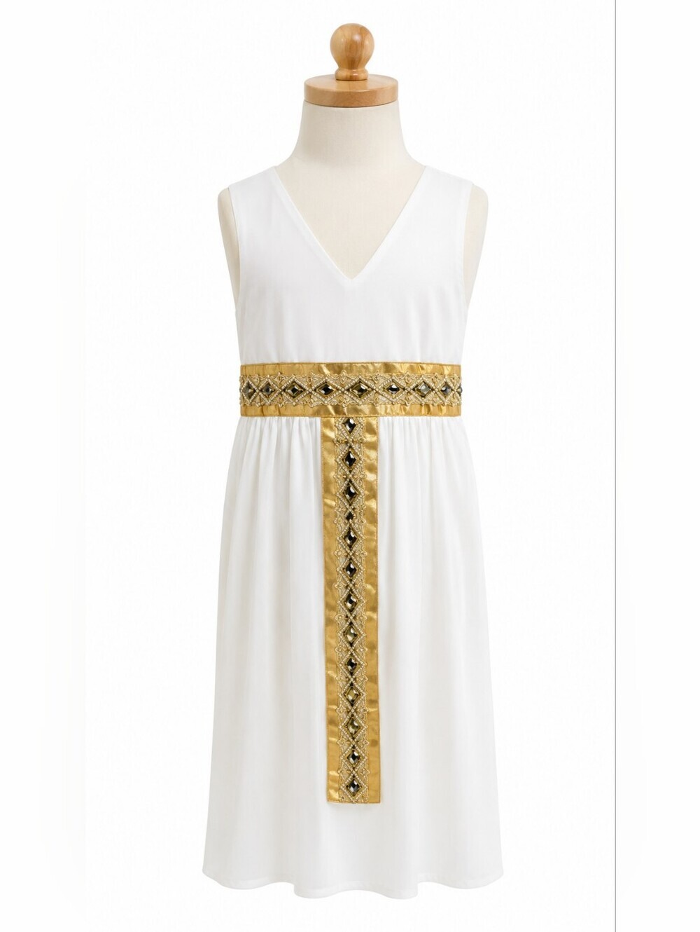 Target Women's Egyptian Cleopatra Costume Dress L- Halloween Cosplay Dress Up